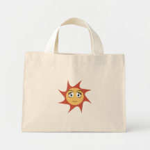 Den Funshine strandtotot hänger lös Tote Bag