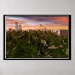 Den gammala staden efter 2133 posters