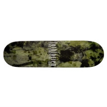 Den gotiska skogen stiger ombord skateboard deck