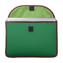 Den gröna geometriska mönsterrickshawen viftar med MacBook pro sleeves