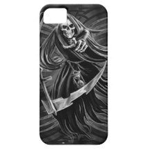 Den grymma Reeper iphonen täcker iPhone 5 Fodral