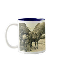 Den Gudvangen (Norge) souvenir rånar Kaffe Mugg