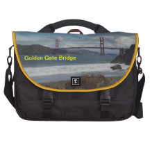 Den guld- grinden överbryggar bärbar dator hänger  bag för laptop