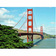 Den guld- grinden överbryggar i San Francisco Photo Cutouts