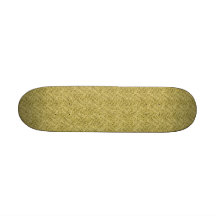 den guld- sequinen verkställer skateboarden