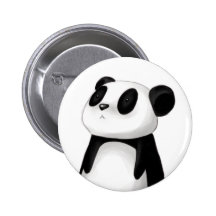 Den gulliga pandaen knäppas pins