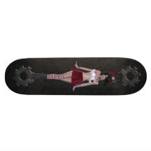 Den gulliga Steampunk Goth flickan & utrustar den 