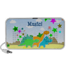 Den gulliga tecknadDinos kortkortet reser högtalar