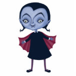 den gulliga vampyren skolar flickan acrylic cut outs