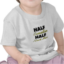 Den halva komediförfattarehalvan vaggar stjärnan t shirt