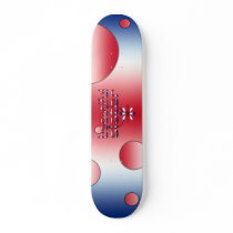 Den härliga systern i Britannien sjunker färgar po Skateboard Deck