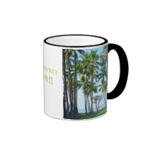 Den Hawaii bröllopsresan med daterar Kaffe Muggar
