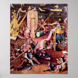 Den Hieronymus Bosch-The trädgården av helvete, sp Affisch