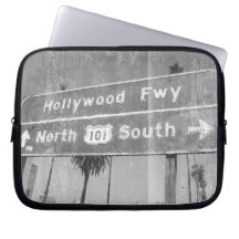 Den Hollywood motorvägen undertecknar Datorskydds Fodral