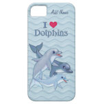 Den IiHeart delfinfamiljen - skräddarsy iPhone 5 Skydd