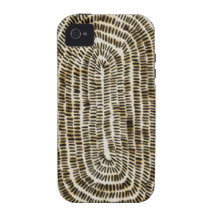 Den Ikat mönsteriPhonen 4s täcker