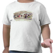 Den imperialistiska banketten: en plats tee shirt