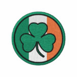 den irländska shamrocken cirklar litet