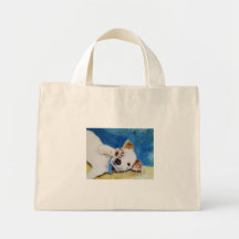 Den jackRussell terrieren hänger lös Kasse