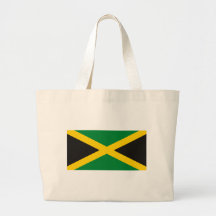 Den Jamaica flaggatotot hänger lös Tygkassar