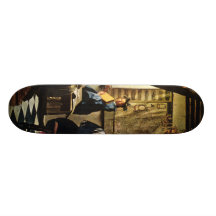 Den Johannes Vermeers konsten av målning circa 166 Skateboard Decks