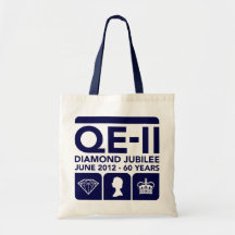 Den jubileums- diamantjubileet hänger lös kasse