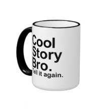 Den kalla berättelsebroen berättar det igen kaffe mugg