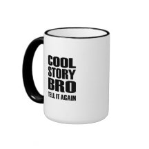 Den kalla berättelsebroen berättar det igen kaffe mugg