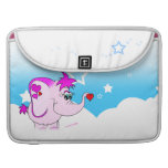 Den kalla lyckliga pinkien tackar dig Macbook den  MacBook Pro Sleeve