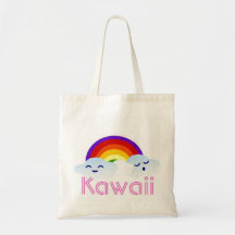 Den Kawaii totot hänger lös Tote Bags