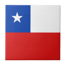 Den keramiska Chile flagga belägger med tegel Kakelplatta Av Kerami
