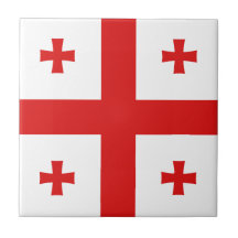 Den keramiska Georgia flagga belägger med tegel Keramiska Plattor