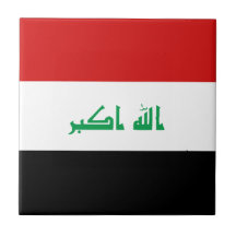 Den keramiska Irak flagga belägger med tegel Keramiska Plattor