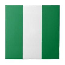 Den keramiska Nigeria flagga belägger med tegel Kakel