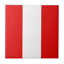 Den keramiska Peru flagga belägger med tegel Kakelplatta Av Kerami