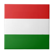 Den keramiska Ungernflagga belägger med tegel Kakel