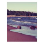 Den Lake Superior stranden vinkar Vykort
