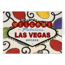 Den Las Vegas julen tänder kortet