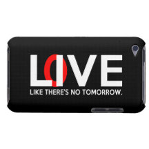 Den levande kärleknågot liknande där är ingen i mo Case-Mate iPod touch case