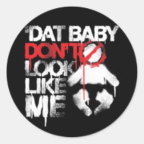 Den Lil Jon "Shawty puttDat babyen ser inte likt m klistermärken
