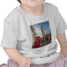 Den London telefonen boxas & stora Ben (St.K) T-shirts