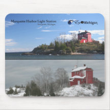 Den Marquette hamnen tänder stationen Musmattor