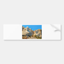 Den Mount Rushmore klassikern beskådar Bildekal