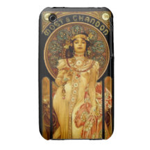 Den Mucha telefonen täcker iPhone 3 Covers