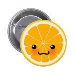 Den nya orangen knäppas knapp med nål