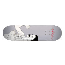 Den nya Pornographersgrå färgboxare skateboards
