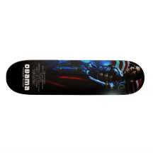DEN OBAMA SKRIDSKON STIGER OMBORD SKATE DECK