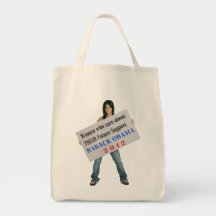 Den Obama totot hänger lös för kvinnor Tote Bag
