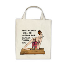 Den Obama totot hänger lös för kvinnor Tote Bags