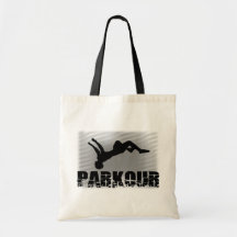 Den Parkour budgettotot hänger lös Tote Bag